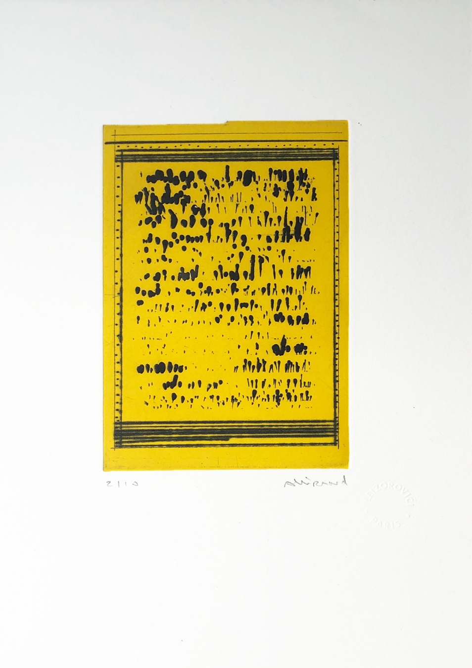 Monotype jaune