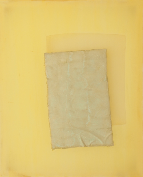 Composition of Beige stained paper - Yellow