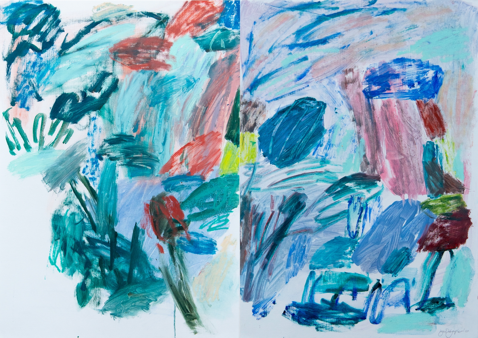 Swaying Landscape (diptych)
