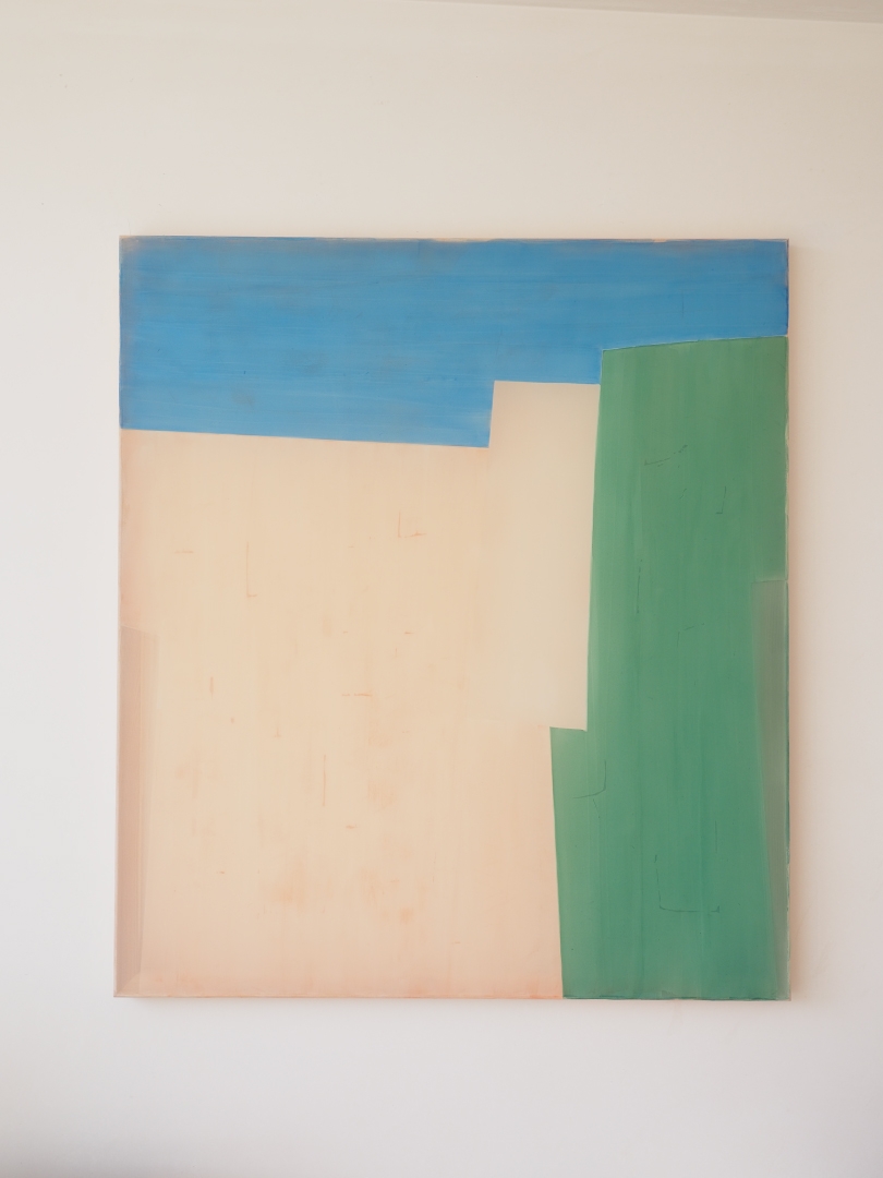 Composition of Skin tone, blue, green